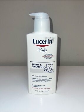 Baby Wash & Shampoo - White